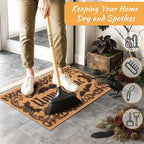 Halloween Front Door Mat with Unwelcome Design - Image 5