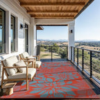 GENIMO Outdoor Rug, Waterproof Plastic Rugs - Image 4