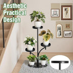 3 Tier Metal Plant Stand Indoor, - Image 5