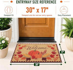 OLANLY Front Door Mat 30x17, Low Profile Doormat - Image 2