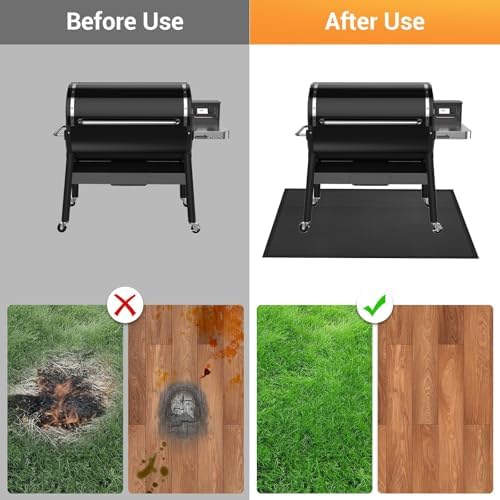 kanhiro Large 65 x 48 inches Under Grill Mat - Image 5