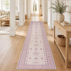 2x10 Runner Rug Washable Non Slip Boho Floor Mat - Image 3