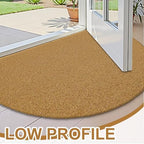 OLANLY Half Circle Door Mat 30x17, Low Profile Doormat - Image 3