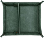 SITHON Valet Tray Desktop Storage Organizer, Removable 2 Compartments Catchall - Image 2