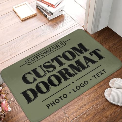Custom Doormat Personalized Floor Mat by Custom