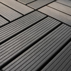 Plastic Interlocking Deck Tiles, 44 Pack Patio Deck Tiles, Patio Floor Decking - Image 7
