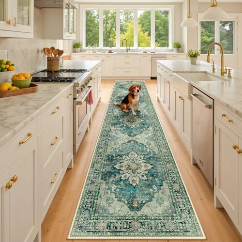 RELEANY Washable Area Rug, Runner 2'x10' by RELEANY