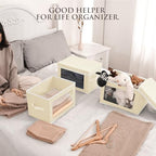 Homsorout Fabric Storage Bins - Image 3