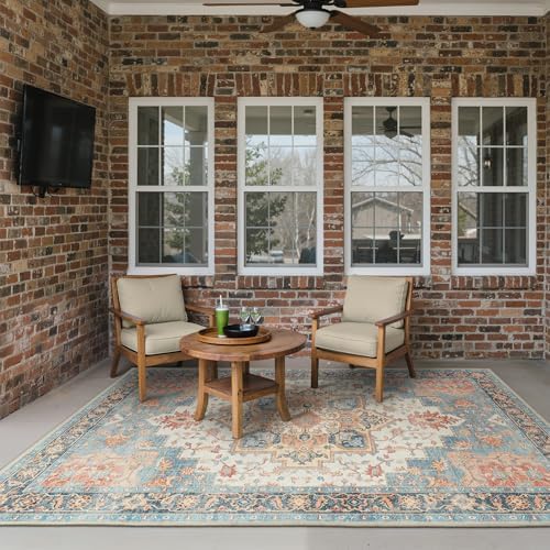 GENIMO Indoor Outdoor Rug, Washable - Image 3