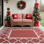 GENIMO Outdoor Rug, Waterproof Plastic Rugs - Image 3