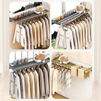 Balcony Clothes Drying Rack, Over-the-Railing Clothes Hanger - Image 4