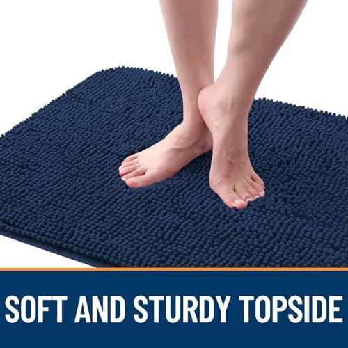 OLANLY Dog Door Mat for Muddy Paws 36x24, Super Absorbent Chenille Mud Mat - Image 4