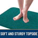 OLANLY Dog Door Mat for Muddy Paws 44x24, Super Absorbent Chenille Mud Mat - Image 4
