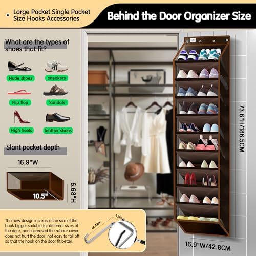 Kotkn 10 Tier Over The Door Organizer - Image 2