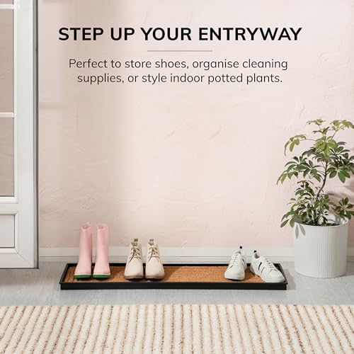 Anji Mountain Heavy Duty Waterproof Rubber Shoe Storage Mat Organizer/Boot - Image 2