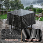 Outdoor Table Cover for 42 Inch Patio Bar Height Table - Image 4