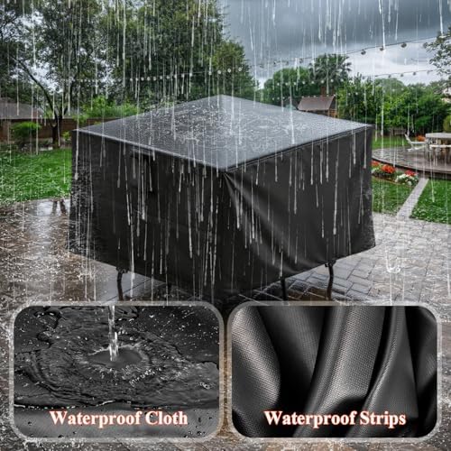Outdoor Table Cover for 42 Inch Patio Bar Height Table - Image 4