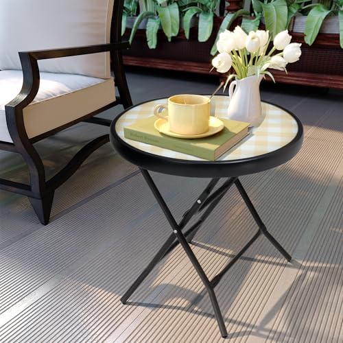 Outdoor Side Table, Small Patio End Table - Image 2