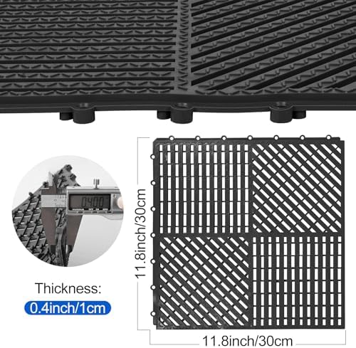 ToLanbbt Modular Interlocking Cushion 12P 11.8" x 11.8" Interlocking Rubber - Image 2