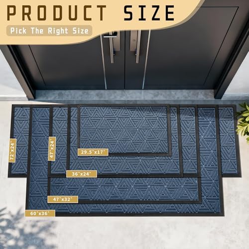 Yimobra Indoor Outdoor Mats for Front Door - Image 2