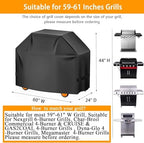 Aoretic Grill Cover, 60 inch BBQ Gas Grill Cover - Image 2