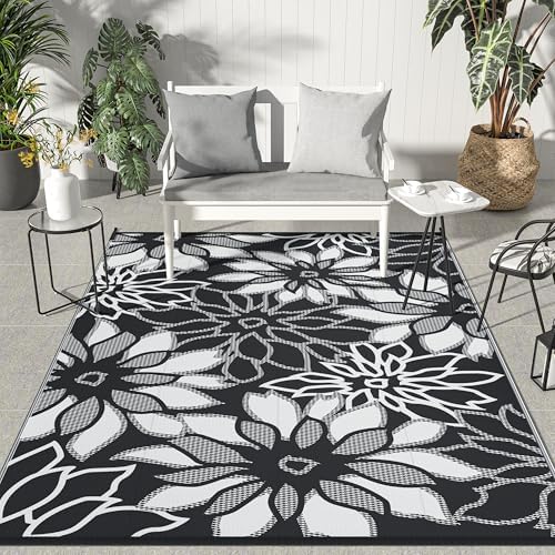 GENIMO Outdoor Rug, Waterproof Plastic Rugs by GENIMO