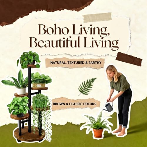 GEEBOBO 5 Tier Plant Stand - Image 2