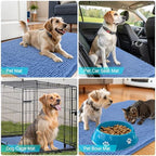 OLANLY Dog Door Mat for Muddy Paws 70x32, Super Absorbent Chenille Mud Mat - Image 7