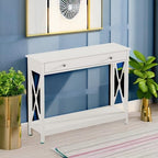 Treocho White Console Table - Image 6