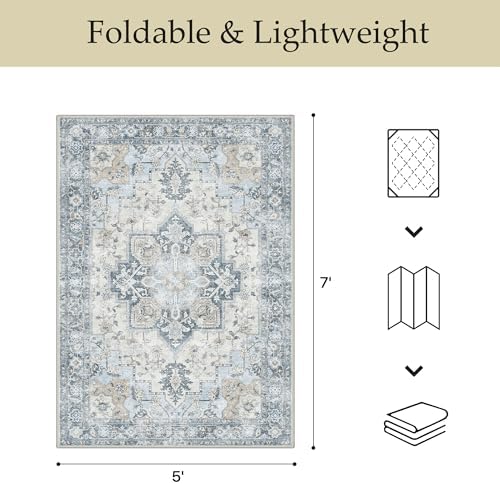 GENIMO Indoor Outdoor Rug, Washable - Image 2
