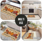 Harvest Huddle Doormat 16" X 24" Dirt Trapper Non Slip Outdoor Indoor Mat - Image 4