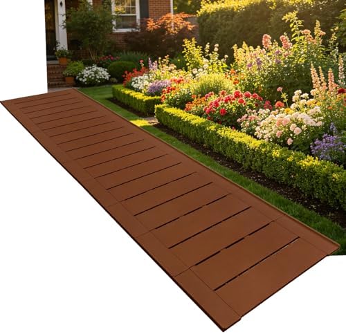 31" x 5.5' Garden Pathway Interlocking Plastic Walkway by ARRYNTHEON
