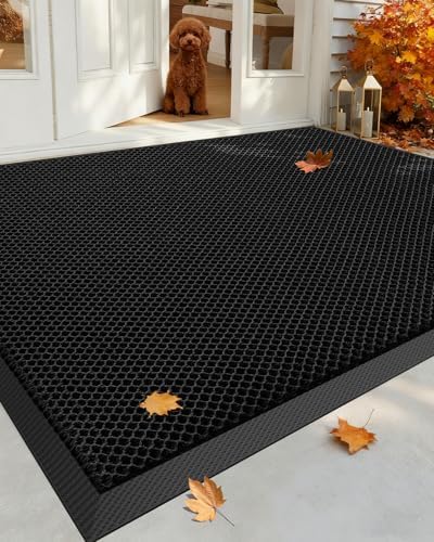 Color&Geometry Outside Welcome Front Door Mat by COLORG