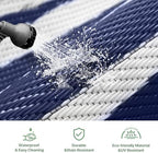 GENIMO Outdoor Rug, Waterproof Plastic Rugs - Image 5