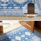2x8 Runner Rug Washable Non Slip Boho Floor Mat - Image 3