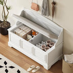 Knocbel Rustic Entry Storage Bench - Image 3
