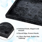 Real Natural Marble Tray for Bathroom, Kitchen Counter & Desktop - Image 3