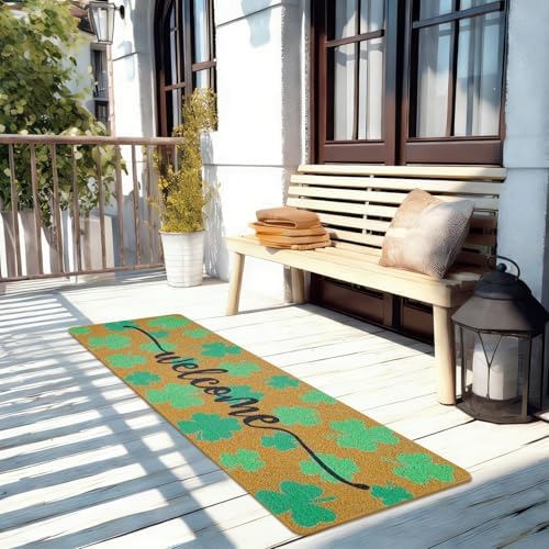 Long Doormat 48x 16 inch Front Door Mat Welcome Doormat St Patricks Day Front - Image 5
