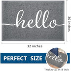 EARTHALL Funny Hello Mats Outdoor, Front Door Mat - Image 2