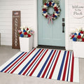 KILOCOCO 250th Anniversary Patriotic Striped Rug 3x5 ft by Kilococo