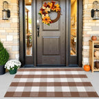 OLANLY Buffalo Plaid Rug 3' x 5' by OLANLY