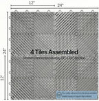 Nitro Tiles Vented by FlooringInc 12" x 12" Interlocking Garage Floor Tiles - Image 5