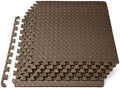ProsourceFit Exercise Puzzle Mat 1/2-inch, EVA Interlocking Foam Floor Tiles by ProsourceFit