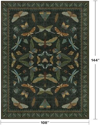 Hazo Haus Forest Green Rugs for Living Room - Image 2