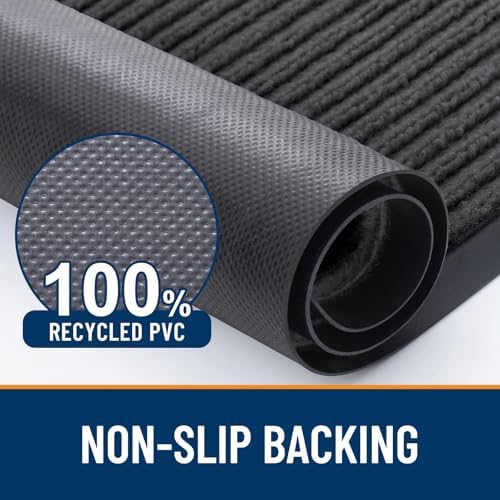 OLANLY Front Door Mat 47x23, Waterproof Heavy-Duty Indoor Outdoor Doormat - Image 3