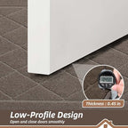 BEQHAUSE Dirt Trapper Door Mat 20" x 32", Doormat Non-Slip, Light Brown - Image 4
