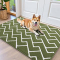 OLANLY Front Door Mat 40x32, Low-Profile Easy Clean Doormat by OLANLY