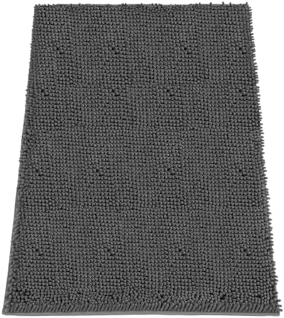 Absorbent Dog Door Mat for Muddy Paws, Trap Dirt Front Door Mat Indoor Entrance by HOMEK