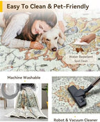 RELEANY Washable Area Rug - Image 4