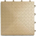 GarageDeck Coin Pattern, Durable Interlocking Modular Garage Flooring Tile by BigFloors